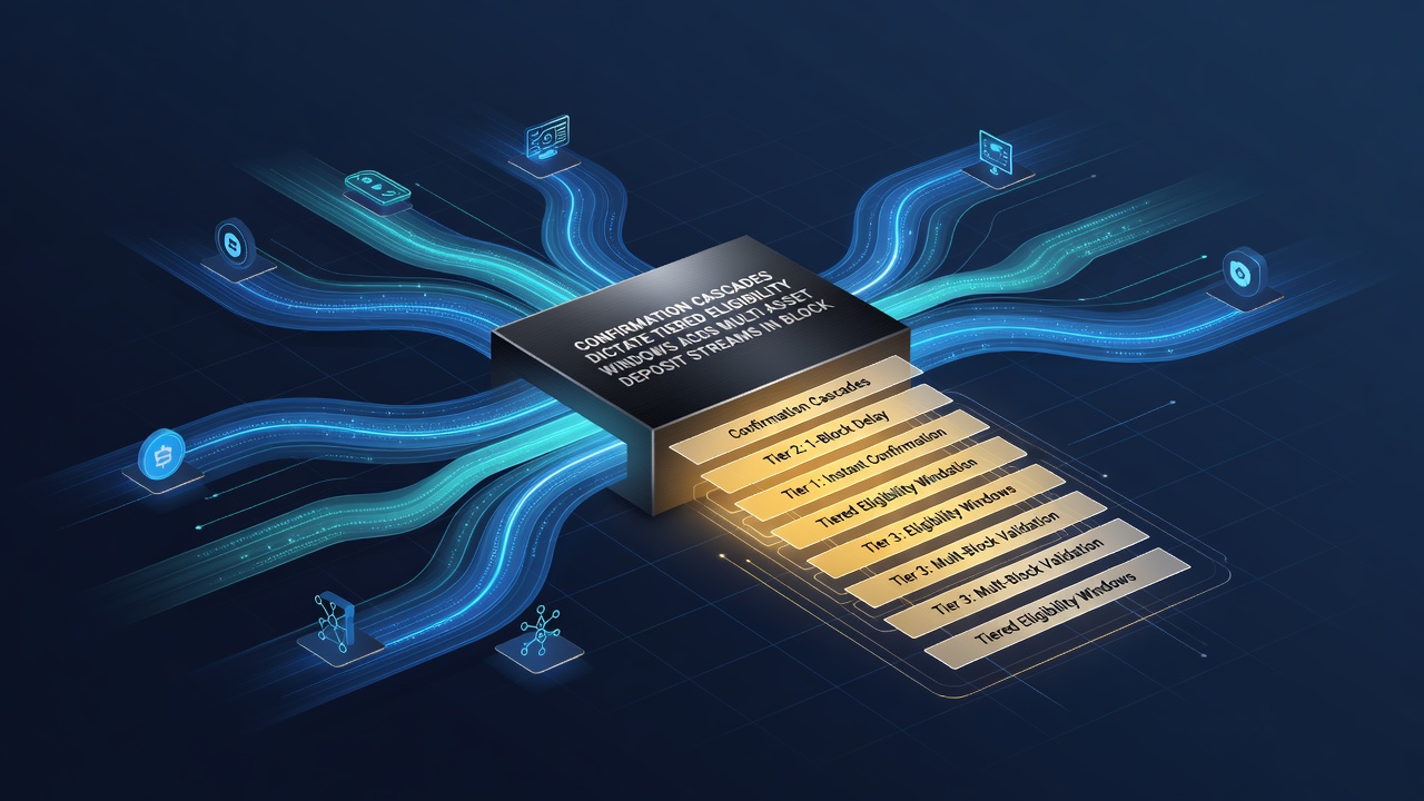 Visualisierung von gestaffelten Eligibility-Windows über verschiedene Blockchain-Assets hinweg